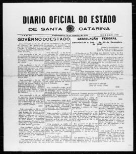 Diário Oficial do Estado de Santa Catarina. Ano 4. N° 1116 de 19/01/1938