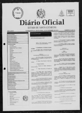 Diário Oficial do Estado de Santa Catarina. Ano 77. N° 19241A de 30/12/2011. Parte 1