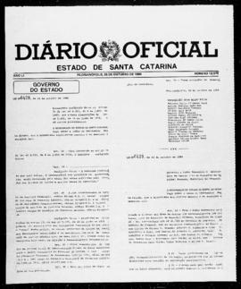 Diário Oficial do Estado de Santa Catarina. Ano 51. N° 12576 de 25/10/1984