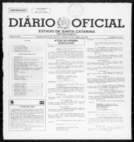 Diário Oficial do Estado de Santa Catarina. Ano 68. N° 16635 de 05/04/2001