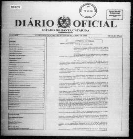Diário Oficial do Estado de Santa Catarina. Ano 71. N° 17665 de 24/06/2005