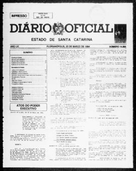 Diário Oficial do Estado de Santa Catarina. Ano 61. N° 14900 de 25/03/1994