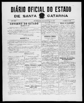 Diário Oficial do Estado de Santa Catarina. Ano 14. N° 3608 de 15/12/1947