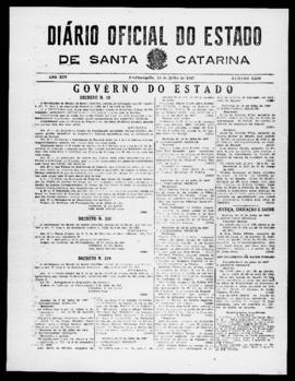 Diário Oficial do Estado de Santa Catarina. Ano 14. N° 3506 de 15/07/1947