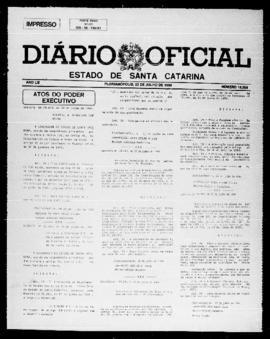 Diário Oficial do Estado de Santa Catarina. Ano 53. N° 13004 de 23/07/1986