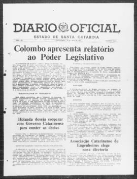 Diário Oficial do Estado de Santa Catarina. Ano 40. N° 9975 de 25/04/1974