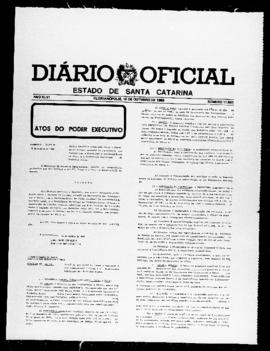 Diário Oficial do Estado de Santa Catarina. Ano 46. N° 11583 de 16/10/1980