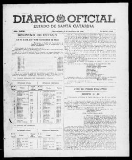 Diário Oficial do Estado de Santa Catarina. Ano 27. N° 6690 de 29/11/1960