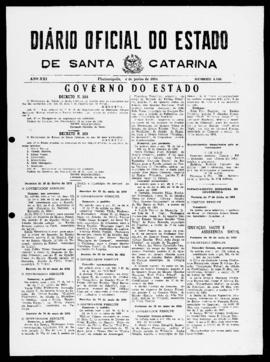 Diário Oficial do Estado de Santa Catarina. Ano 21. N° 5148 de 04/06/1954
