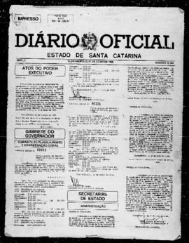 Diário Oficial do Estado de Santa Catarina. Ano 52. N° 12740 de 01/07/1985