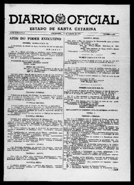 Diário Oficial do Estado de Santa Catarina. Ano 38. N° 9596 de 11/10/1972