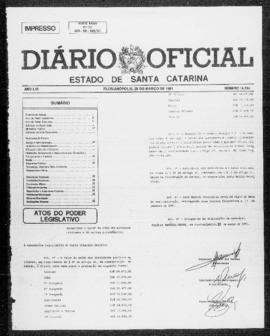 Diário Oficial do Estado de Santa Catarina. Ano 56. N° 14154 de 20/03/1991
