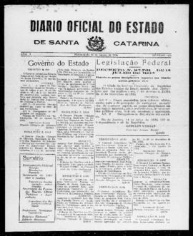 Diário Oficial do Estado de Santa Catarina. Ano 1. N° 135 de 20/08/1934