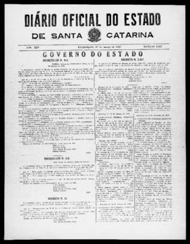 Diário Oficial do Estado de Santa Catarina. Ano 14. N° 3427 de 17/03/1947