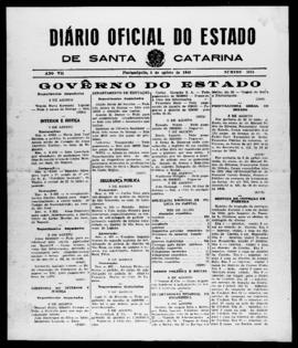 Diário Oficial do Estado de Santa Catarina. Ano 7. N° 1824 de 09/08/1940