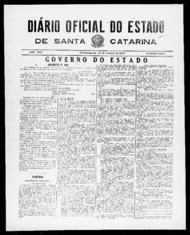 Diário Oficial do Estado de Santa Catarina. Ano 16. N° 4040 de 13/10/1949