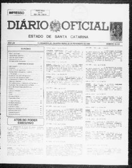 Diário Oficial do Estado de Santa Catarina. Ano 61. N° 15131 de 22/02/1995