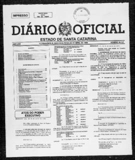 Diário Oficial do Estado de Santa Catarina. Ano 66. N° 16137 de 05/04/1999