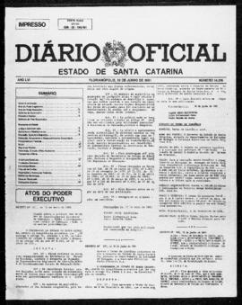 Diário Oficial do Estado de Santa Catarina. Ano 56. N° 14216 de 19/06/1991