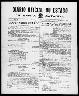 Diário Oficial do Estado de Santa Catarina. Ano 5. N° 1329 de 17/10/1938