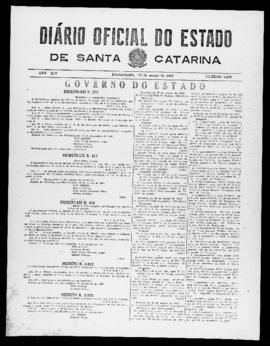 Diário Oficial do Estado de Santa Catarina. Ano 14. N° 3429 de 19/03/1947