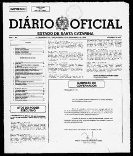 Diário Oficial do Estado de Santa Catarina. Ano 65. N° 16013 de 29/09/1998