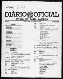Diário Oficial do Estado de Santa Catarina. Ano 58. N° 14834 de 16/12/1993