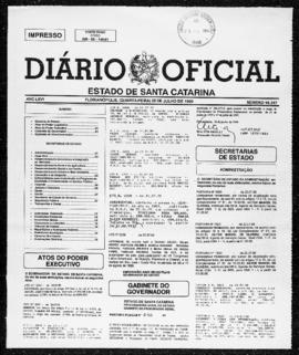 Diário Oficial do Estado de Santa Catarina. Ano 66. N° 16217 de 28/07/1999