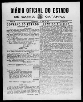 Diário Oficial do Estado de Santa Catarina. Ano 9. N° 2291 de 03/07/1942