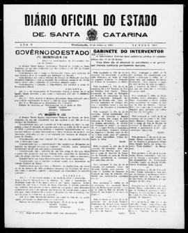 Diário Oficial do Estado de Santa Catarina. Ano 5. N° 1251 de 13/07/1938
