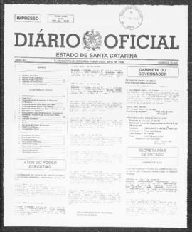 Diário Oficial do Estado de Santa Catarina. Ano 65. N° 15925 de 25/05/1998