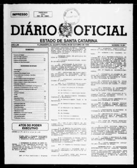 Diário Oficial do Estado de Santa Catarina. Ano 62. N° 15281 de 04/10/1995