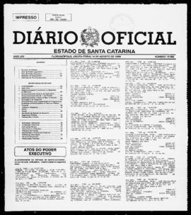 Diário Oficial do Estado de Santa Catarina. Ano 65. N° 15982 de 14/08/1998