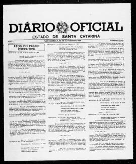 Diário Oficial do Estado de Santa Catarina. Ano 51. N° 12565 de 09/10/1984