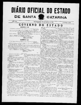 Diário Oficial do Estado de Santa Catarina. Ano 14. N° 3631 de 22/01/1948