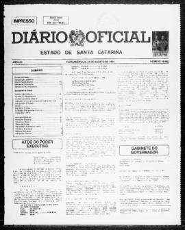 Diário Oficial do Estado de Santa Catarina. Ano 61. N° 15005 de 24/08/1994