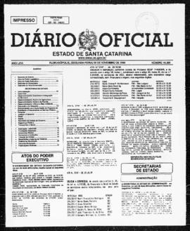 Diário Oficial do Estado de Santa Catarina. Ano 66. N° 16286 de 08/11/1999