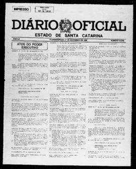 Diário Oficial do Estado de Santa Catarina. Ano 53. N° 13079 de 07/11/1986