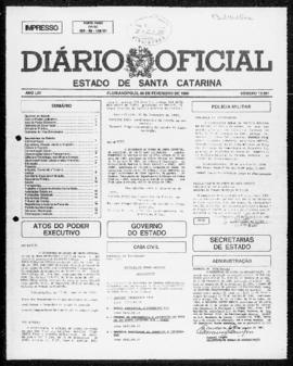 Diário Oficial do Estado de Santa Catarina. Ano 54. N° 13881 de 06/02/1990