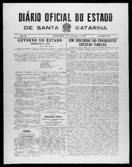 Diário Oficial do Estado de Santa Catarina. Ano 11. N° 2877 de 12/12/1944
