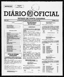 Diário Oficial do Estado de Santa Catarina. Ano 66. N° 16124 de 12/03/1999