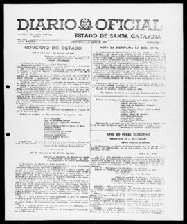 Diário Oficial do Estado de Santa Catarina. Ano 33. N° 8111 de 09/08/1966