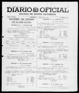 Diário Oficial do Estado de Santa Catarina. Ano 29. N° 7132 de 18/09/1962