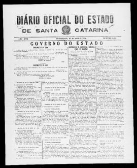 Diário Oficial do Estado de Santa Catarina. Ano 17. N° 4164 de 25/04/1950