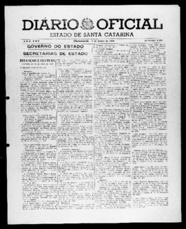 Diário Oficial do Estado de Santa Catarina. Ano 25. N° 6103 de 03/06/1958