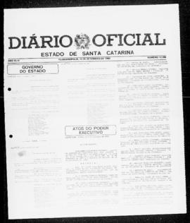 Diário Oficial do Estado de Santa Catarina. Ano 49. N° 12296 de 12/09/1983