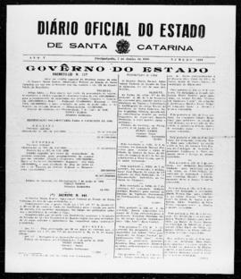 Diário Oficial do Estado de Santa Catarina. Ano 5. N° 1224 de 07/06/1938
