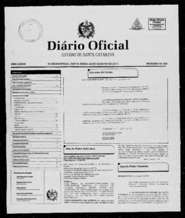 Diário Oficial do Estado de Santa Catarina. Ano 77. N° 19160 de 26/08/2011