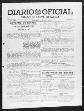 Diário Oficial do Estado de Santa Catarina. Ano 25. N° 6198 de 29/10/1958
