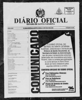 Diário Oficial do Estado de Santa Catarina. Ano 75. N° 18604 de 14/05/2009